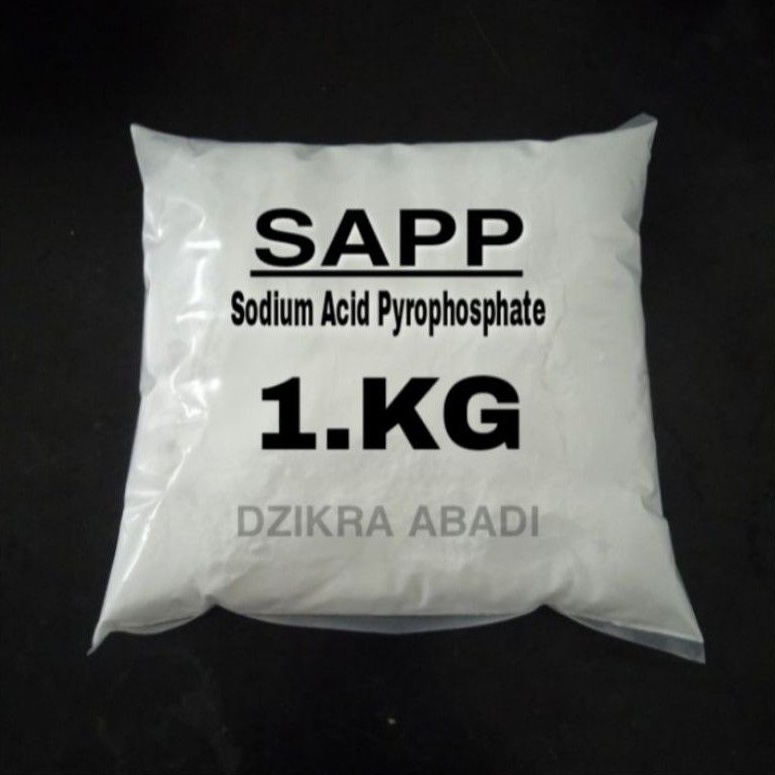 

SAPP / Sodium Acid pyrophosphate / Perenyah Gorengan 1.kg