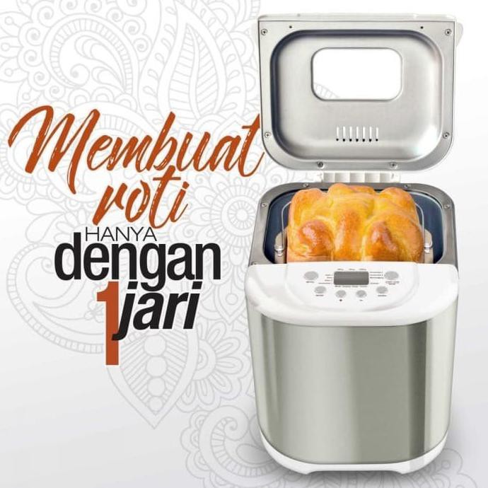 Rebread Rb250 Silver Bread Maker Alat Baking Pembuat Roti Otomatis Indonesia