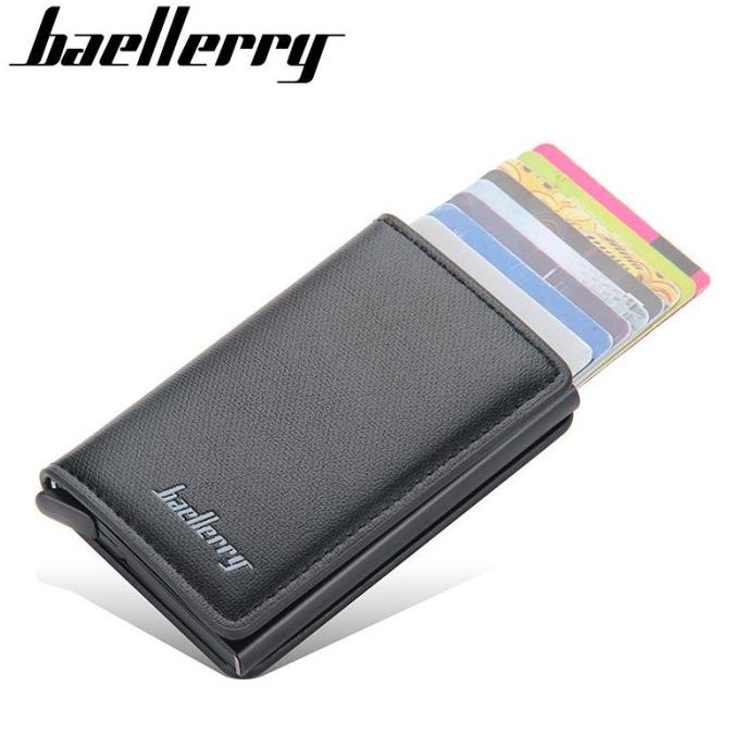 

Baellerry Original RFID Anti Theft Card Dompet Kartu Kulit BLY026 ficok33 Segera Dapatkan