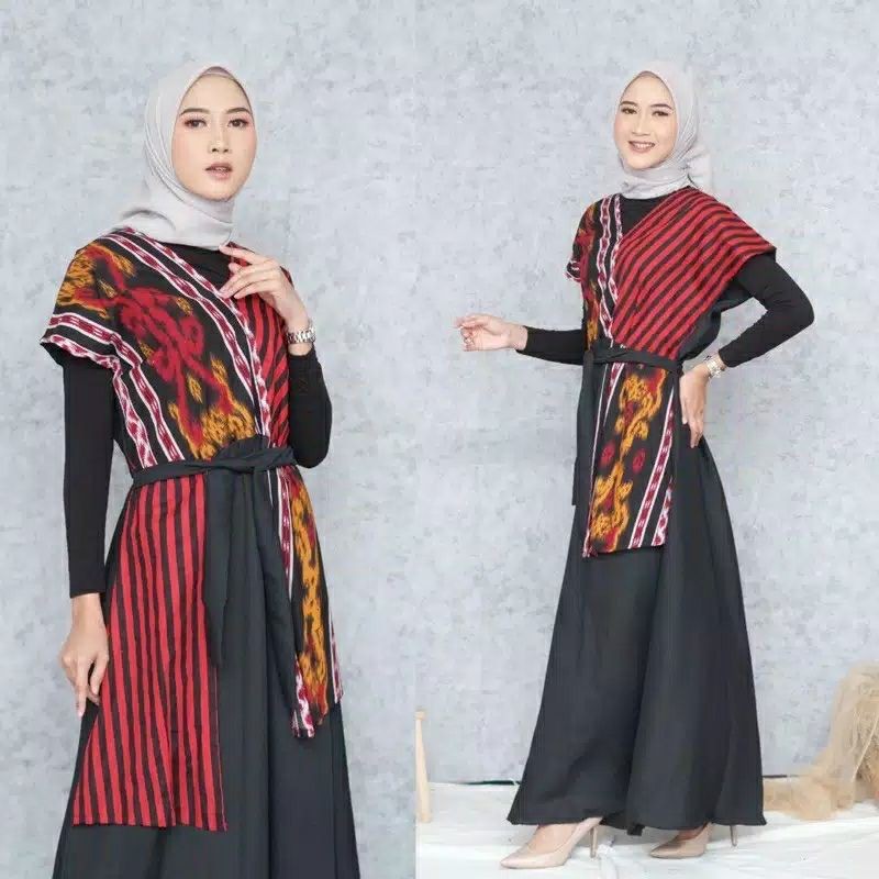 GAMIS ETNIK MOTIF TENUN AFIA