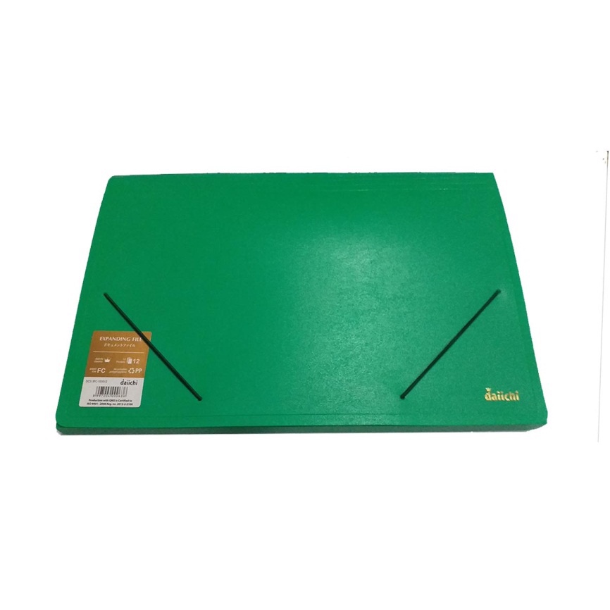 

Gramedia Kediri - DAIICHI DCS EXPANDING FILE FC 12 CLASSIC GREEN