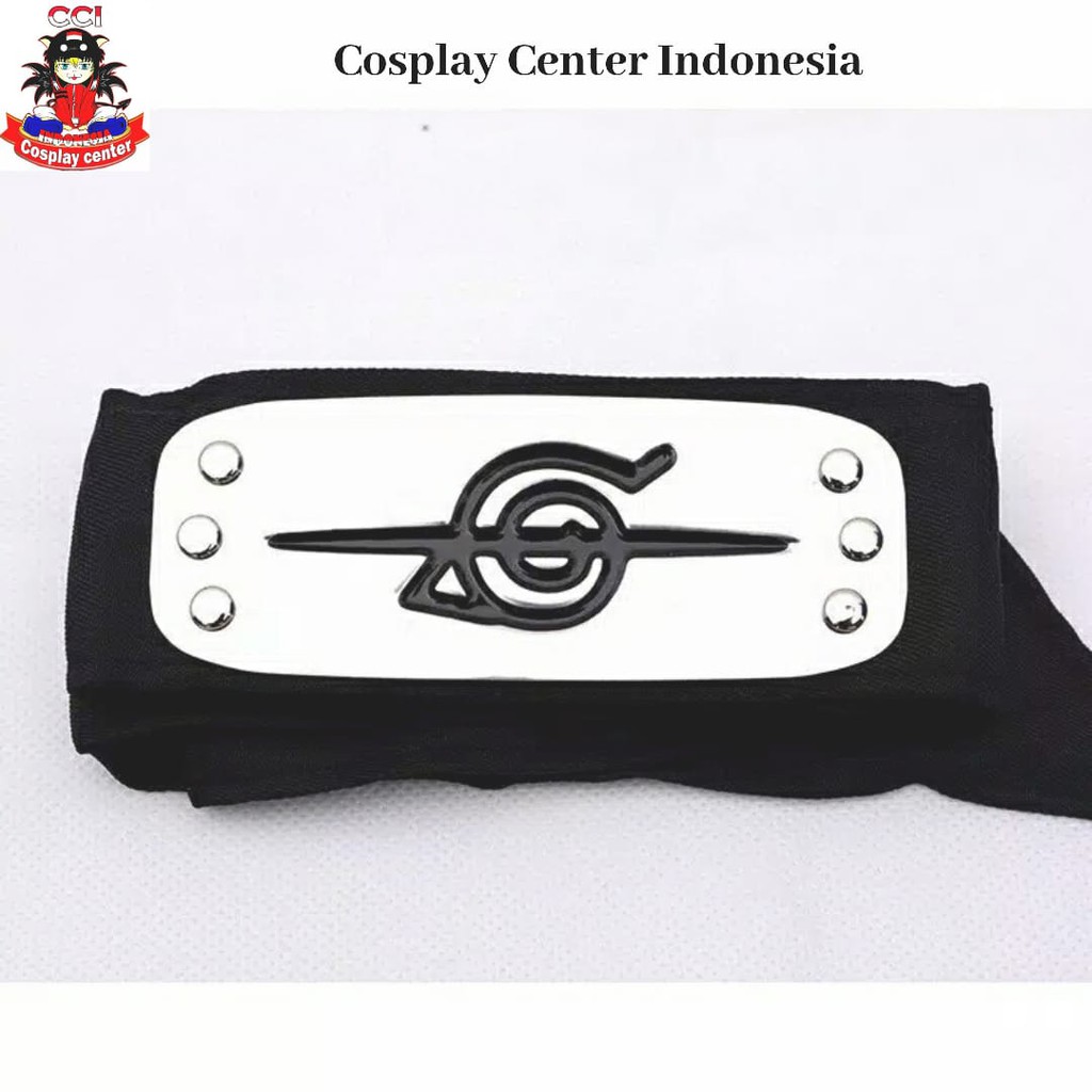 [Bisa COD] HEADBAND ITACHI AKATSUKI ANIME NARUTO (Ikat Kepala Naruto Shippuden Bandana Model Naruto)