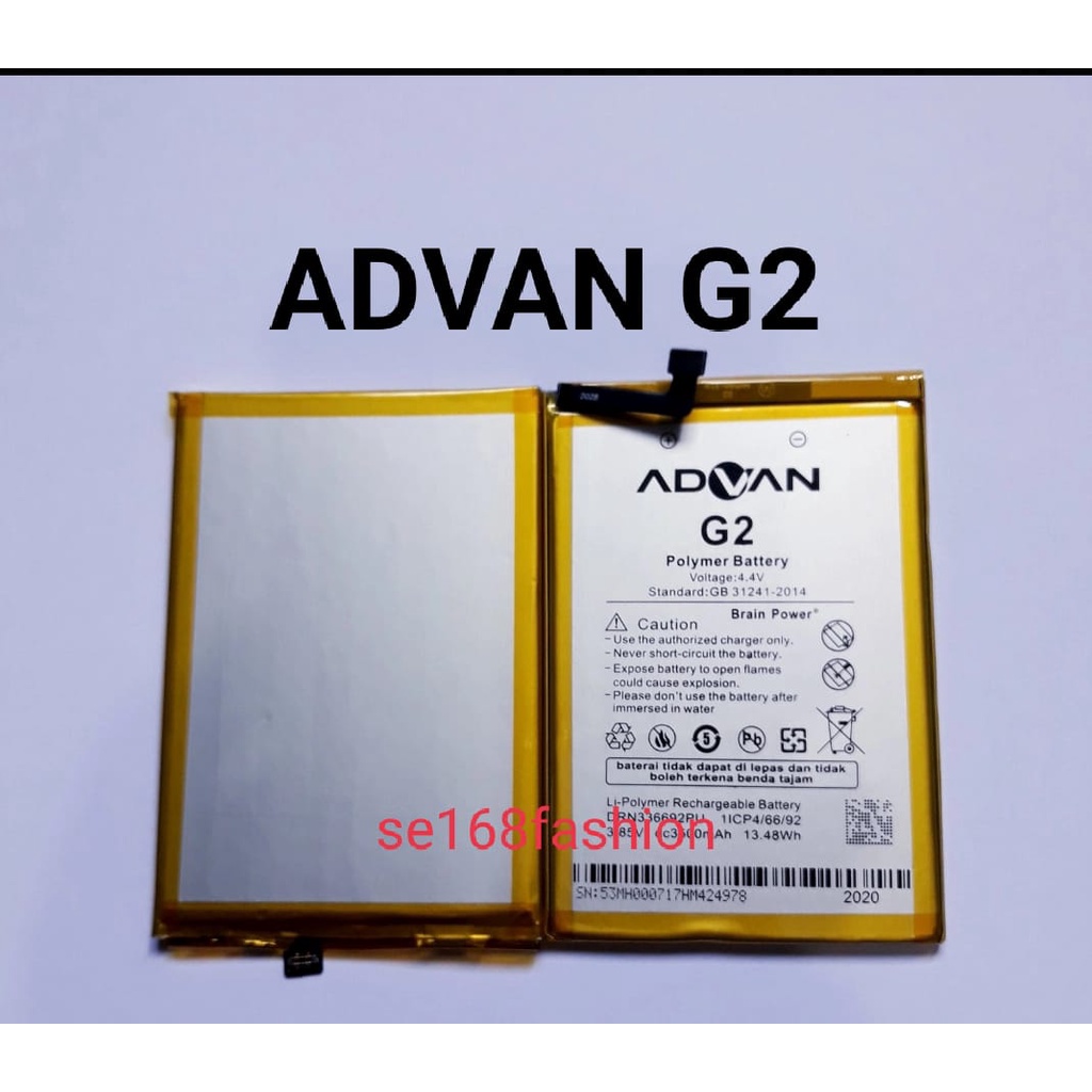 Baterai Advan G2 / Advan G2 4g LTE Batre Batere Battery