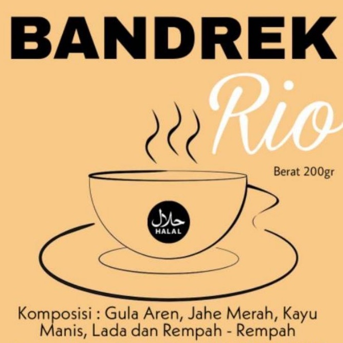 

BANDREK RIO GULA AREN ORIGINAL BOGOR JAHE MERAH HALAL HOMEMADE