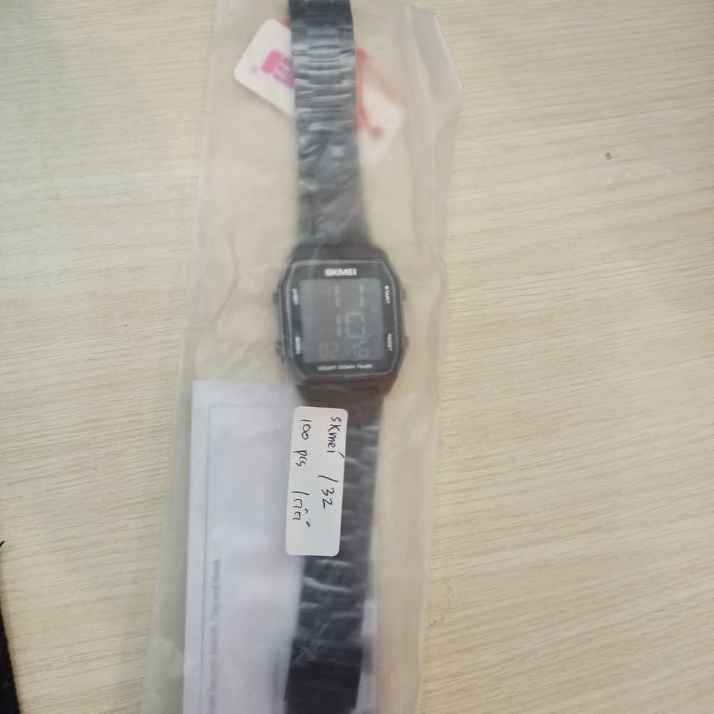 SKMEI Jam Tangan Digital Pria Strap Stainless Steel - 1735