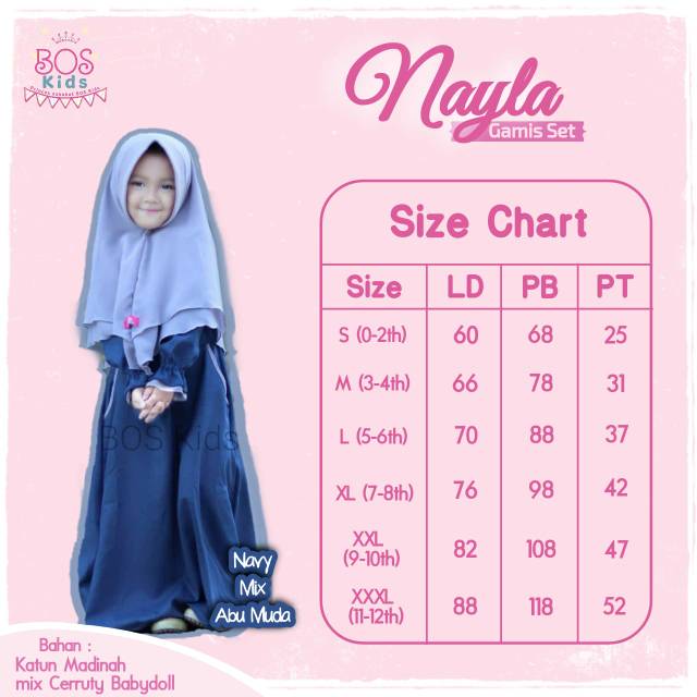 gamis nayla