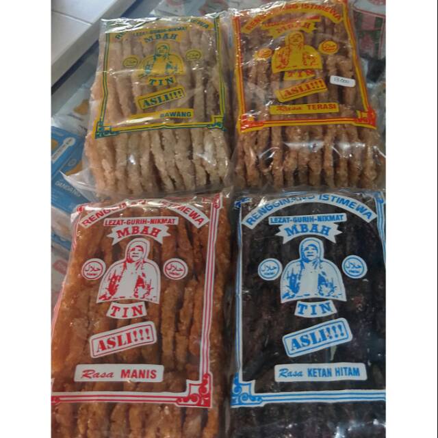 

Rengginang 500gr (WAJIB TAMBAH BUBBLE WRAP)