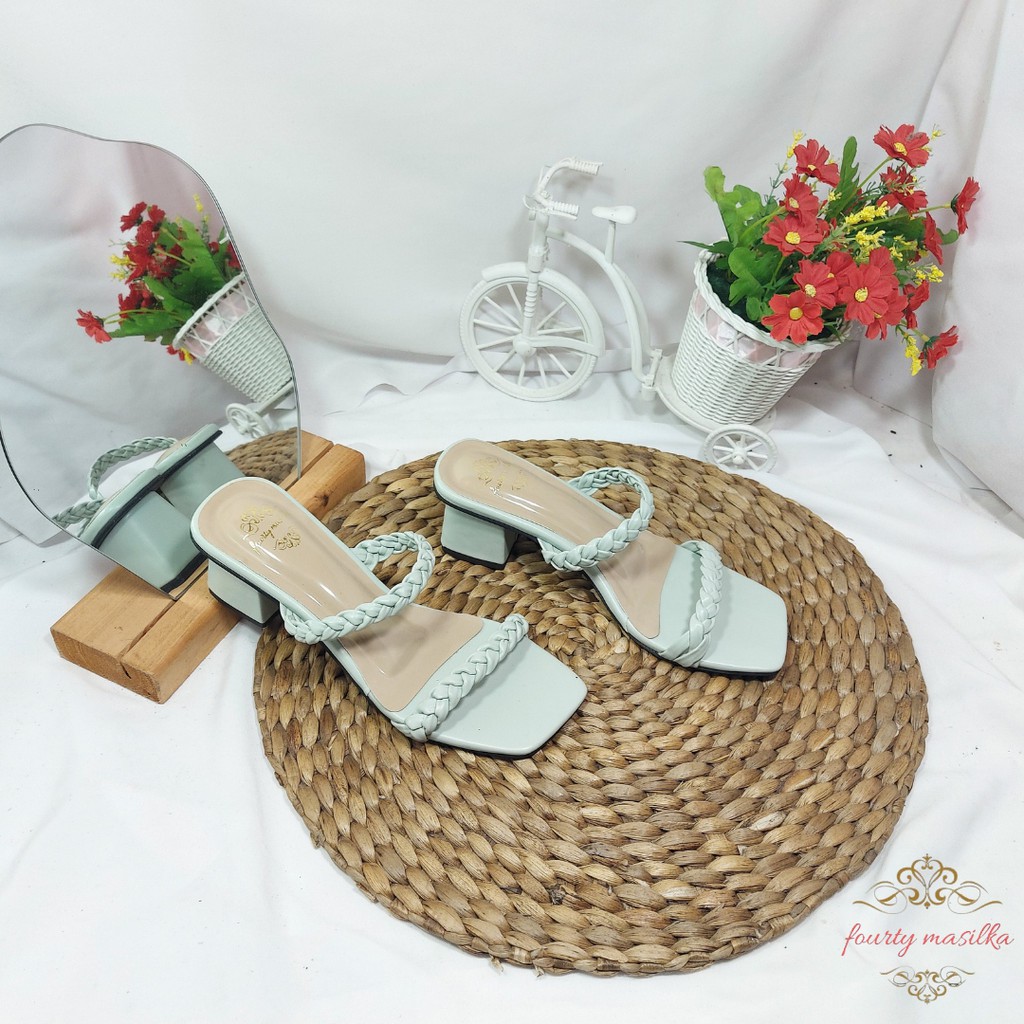 RHM Sandal Wanita Chunky Heels OLIVIA SR-20