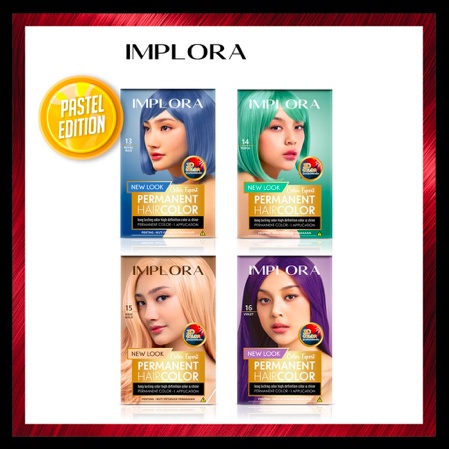 Implora Hair Color | Colour Cat Semir Rambut Bleach Pastel