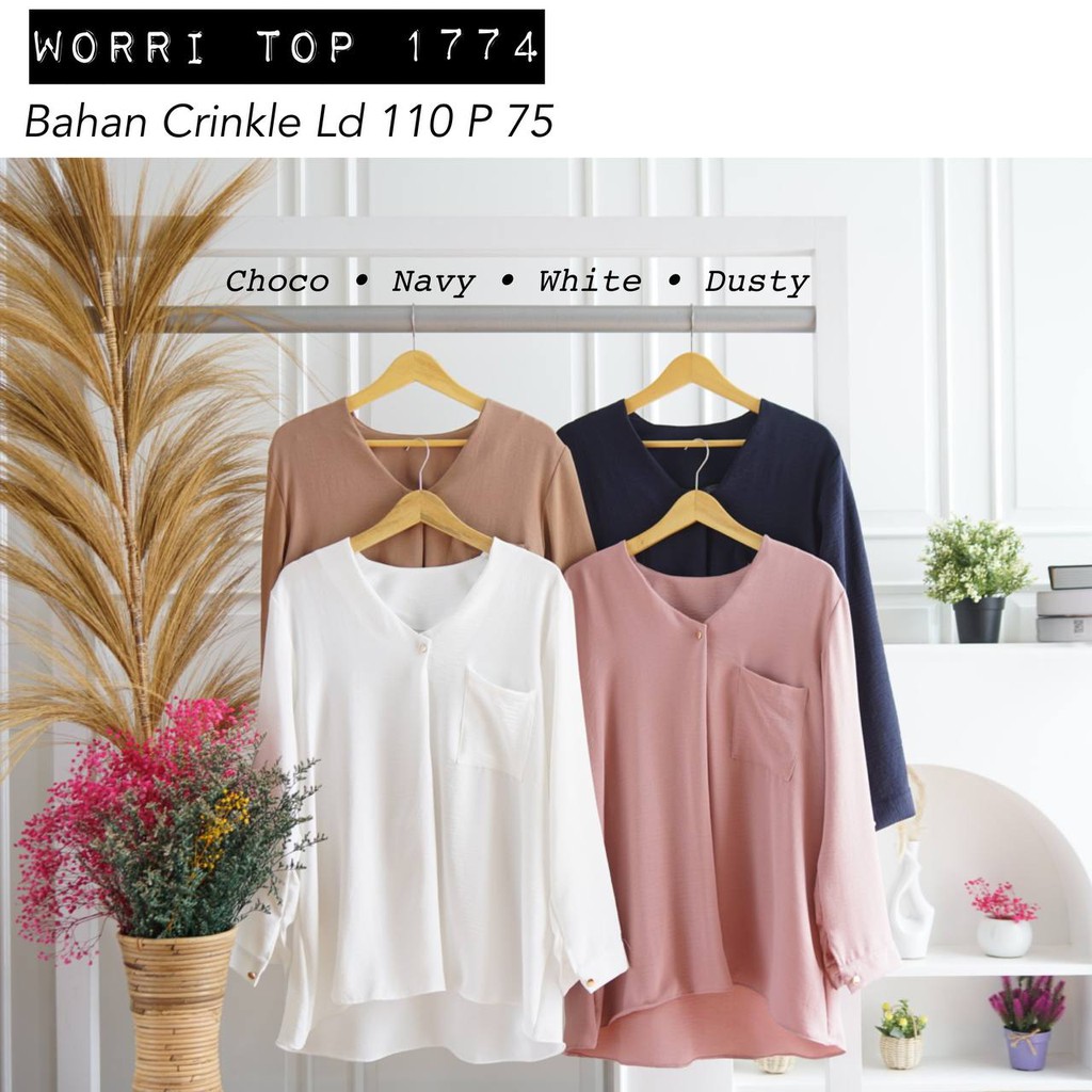 WORRI TOP / ATASAN / BLOUSE