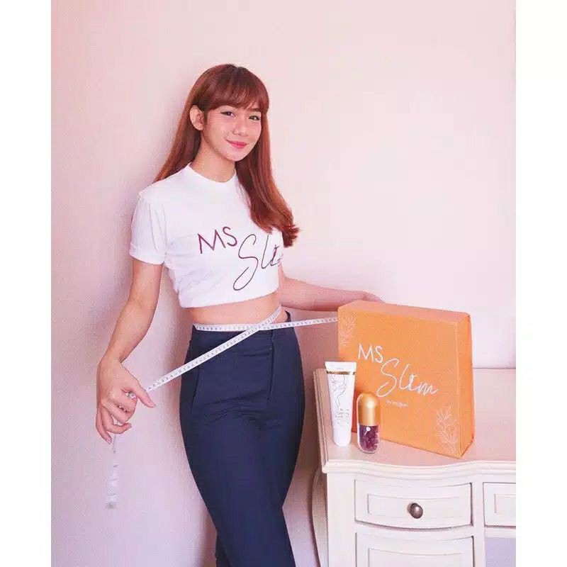 MS Slim MS Glow Paket Pelakor Slimming Capsul Original Capsul Pengurus Badan Penghilang Stretch Mark