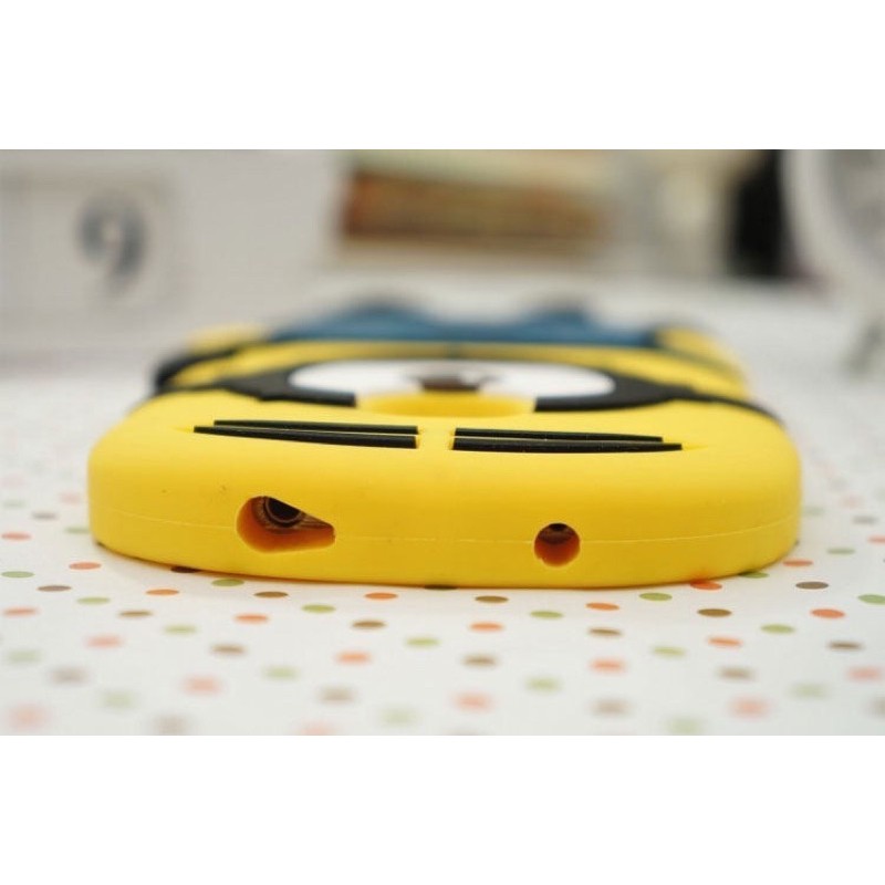 Silicon Case 3D Wana Kuning VIVO V3  V3 MAX V5  V7  V7 PLUS silikon tebal karakter lucu / case anak anak warna biru / pelindung hp