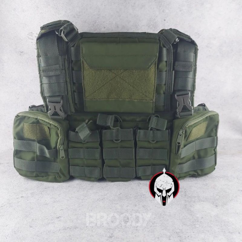 Bodyvest Ranger Green Tactical / Jestrik BKO Brimob