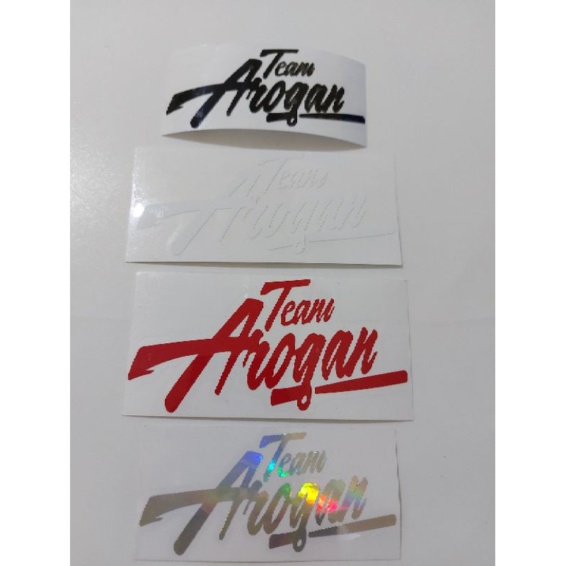 

STICKER TEAMAROGAN 8,5 CM CUTTIMG