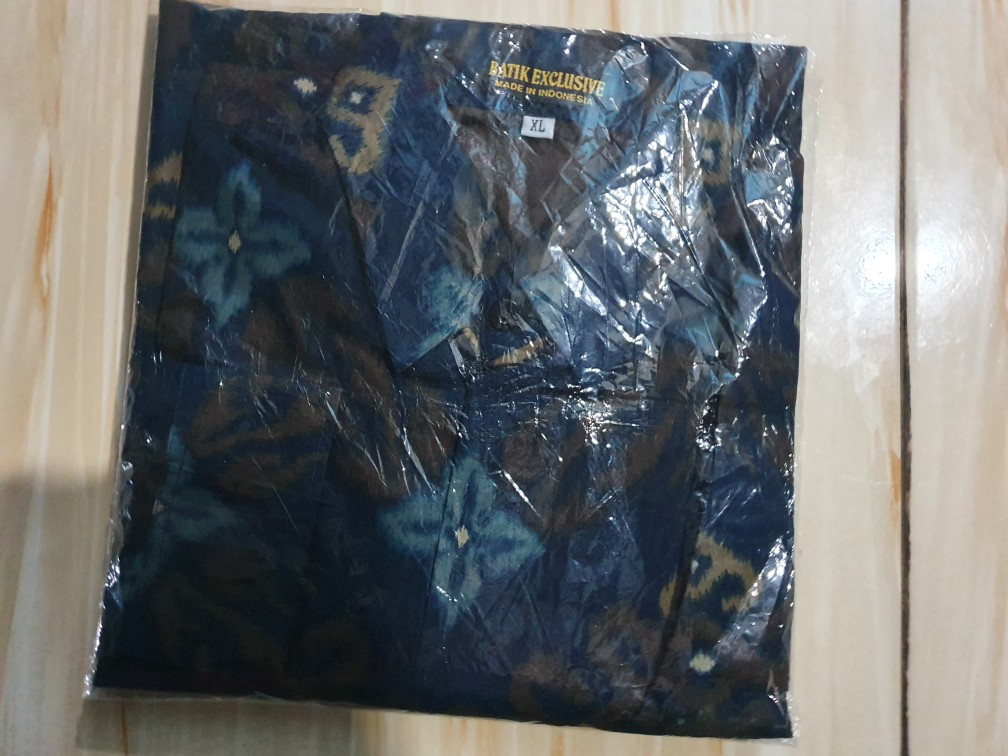 Kemeja Batik Prabu Bahan Katun Baturaden Reguler Fit A591