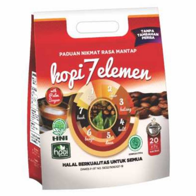 

Kop herbali 7 elemen