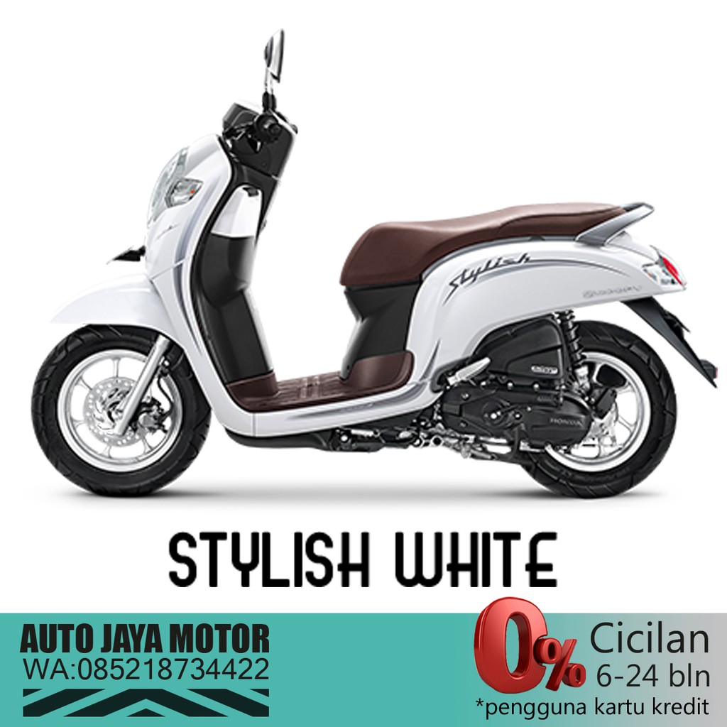 Honda Scoopy Stylish 2020 Sepeda Motor Shopee Indonesia