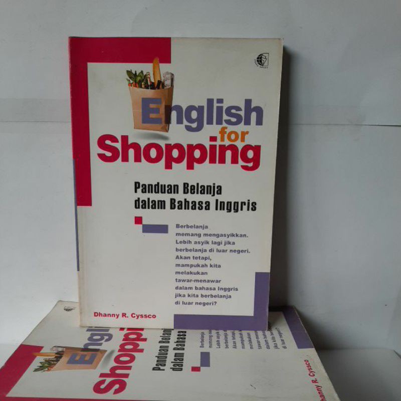 Jual Buku Original - English For Shopping (Panduan Belanja Dalam Bahasa ...