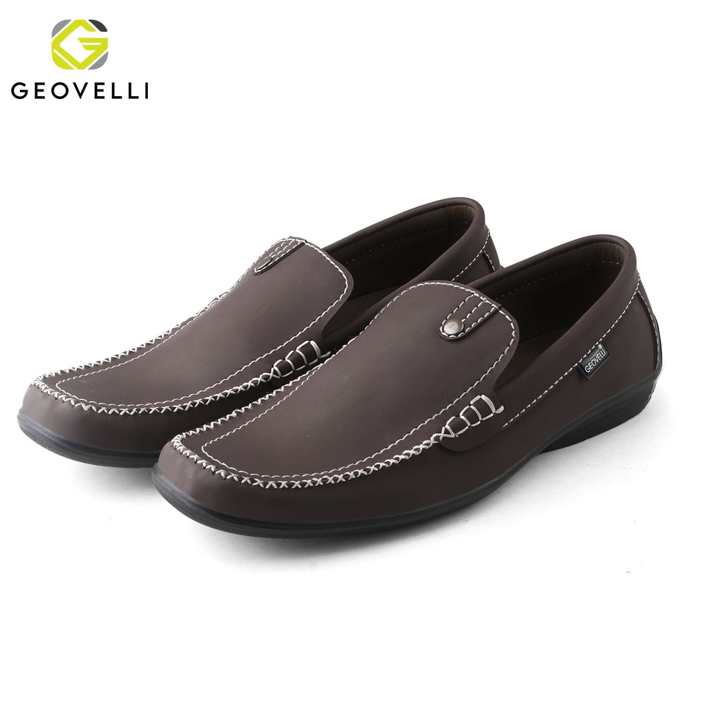 GEOVELLI STORE | Sepatu Kasual Pria Hitam G-1970 Sepatu Kerja Kantor Santai - Sepatu Oxford