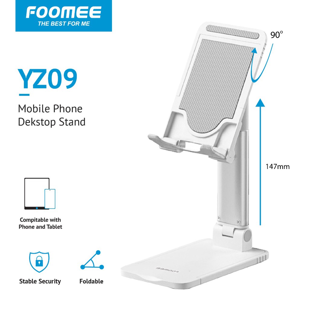 FOOMEE YZ09 Adjust Stand Holder HP | Stand Penyangga Handphone