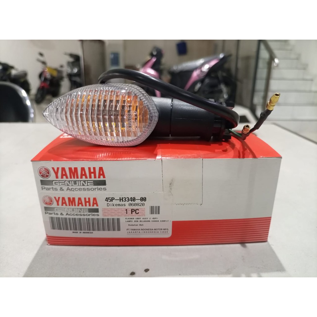 LAMPU SEIN ASSY LAMPU RITING SET BELAKANG KANAN BYSON,BYSON FI/REAR FLASHER LIGHT ASSY(45P-H3340-00)
