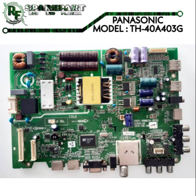 MB TV LED PANASONIC TH-40A403G  mainboard tv led panasonic th 40a403g