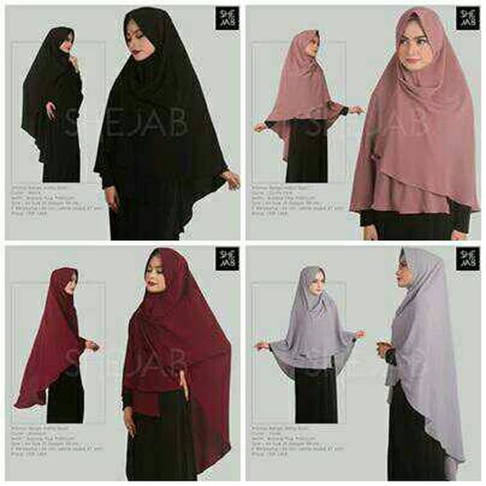 Jilbab Khimar, Jilbab Kimar khimar bubble pop pet antem Murah