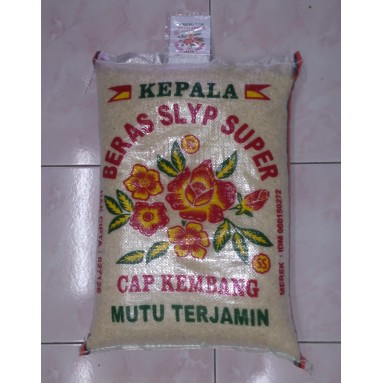 

beras kembang 10kg SLYP SUPER dijamin PULEN