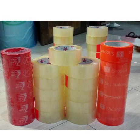 

Solasi lakban 200 yard bening fragile shope murah bagus kuat