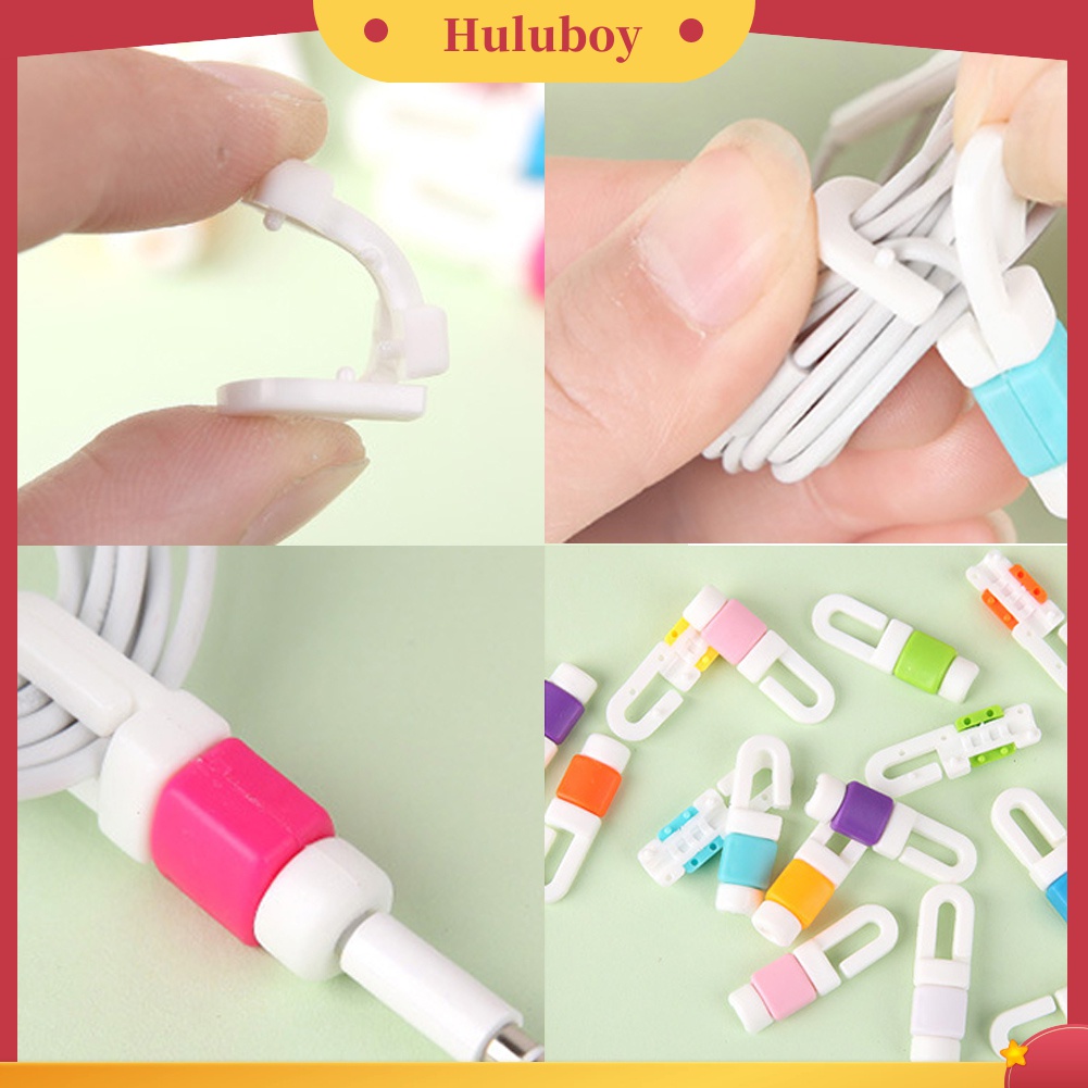 Huluboy Cover Pelindung Kabel Earphone