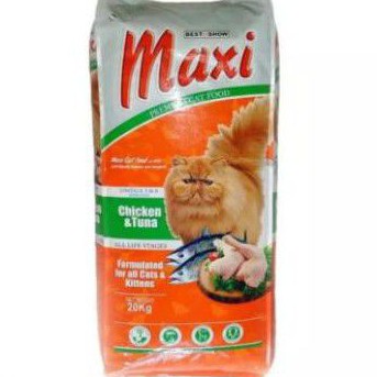 Makanan Kucing Dry food Maxi Cat Food 20kg Maxi 20kg chicken Tuna Expedisi