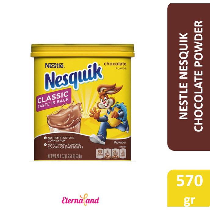 

Nesquik Chocolate Powder Milk - Cokelat Susu Bubuk Impor Usa Nesquik