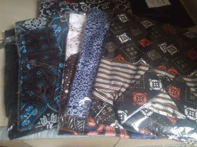 Kemeja Batik Lengan Panjang Batik  Danabrata Pria Motif Songket Hijau Kode 031 M L Xl Xxl Regular