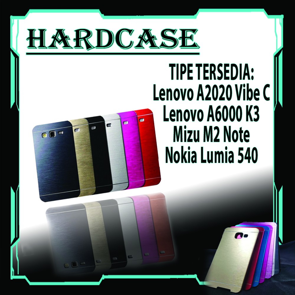 WARNA ACAK Hardcase Case Casing Lenovo A2020 Vibe C A6000 K3 Nokia Lumia 54Meizu M2 Note 0 MOTO