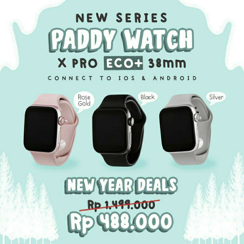 Paddywatch Paddy Watch X PRO ECO+ 38mm - Second - smartwatch