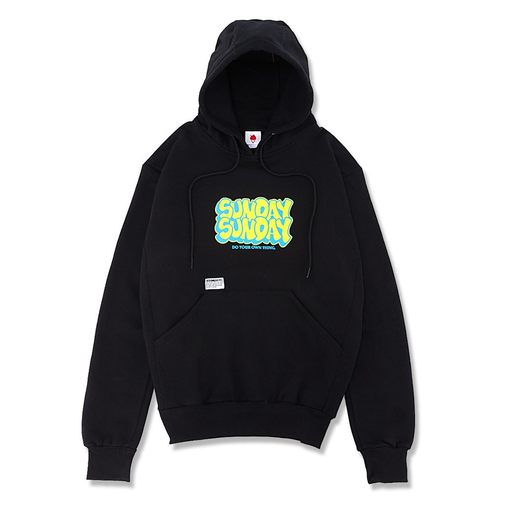 

SundaySundayCo - Throwupz Hoodie Black
