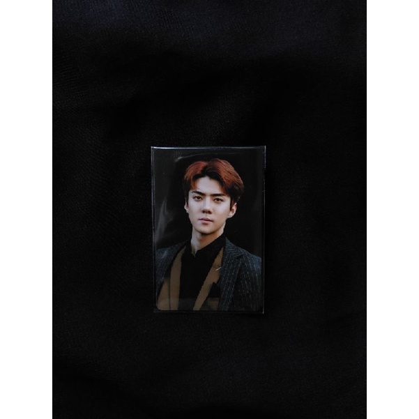 OFFICIAL PHOTOCARD EXO SEHUN BINDER TEMPO NON ALBUM