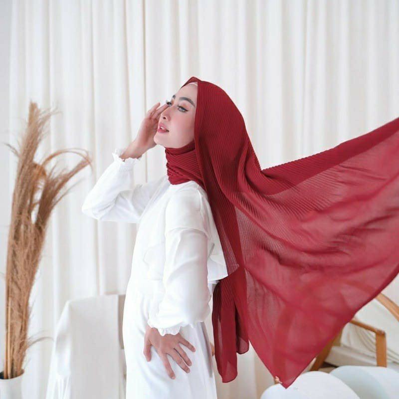 PASHMINA PLISKET  / PASHMINA ALUNA PLISKET / PASHMINA FULL PLISKET