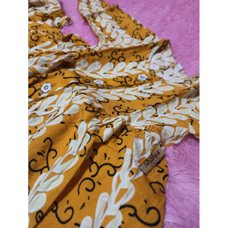 Shahia setelan baju celana anak perempuan