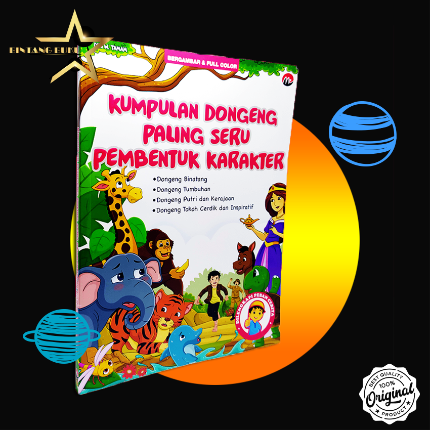 Jual BUKU CERITA DONGENG ANAK KUMPULAN DONGENG PALING SERU PEMBENTUK ...