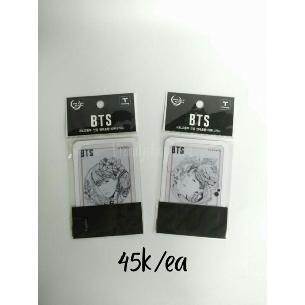 Tmoney Official BTS suga dan j-hope