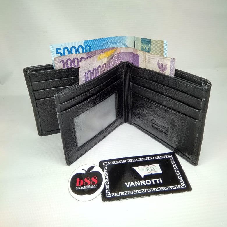 Dompet Pria 3Dimensi / Dompet Lipat Pria VRT / DompetKulit Murah