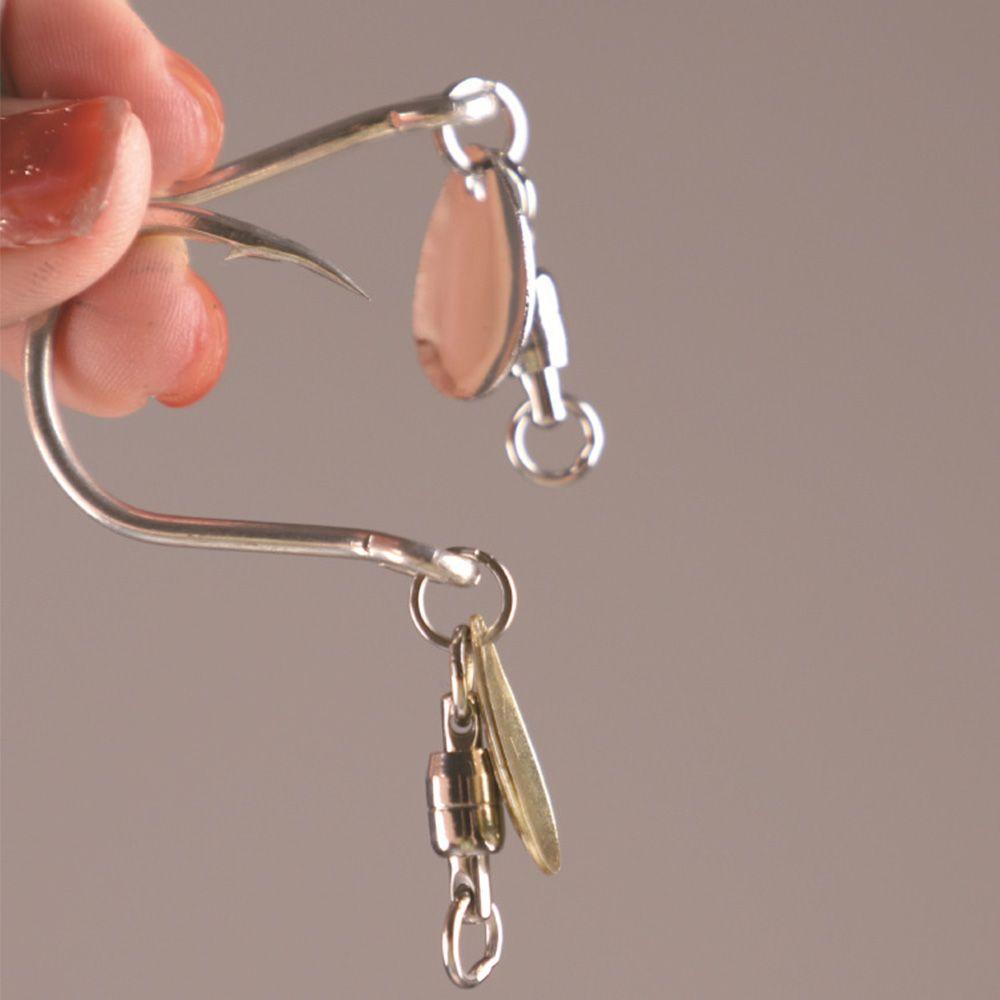 Preva Kail Pancing Dengan Payet High Quality Back Thorn Lure Turn Ring Sequin