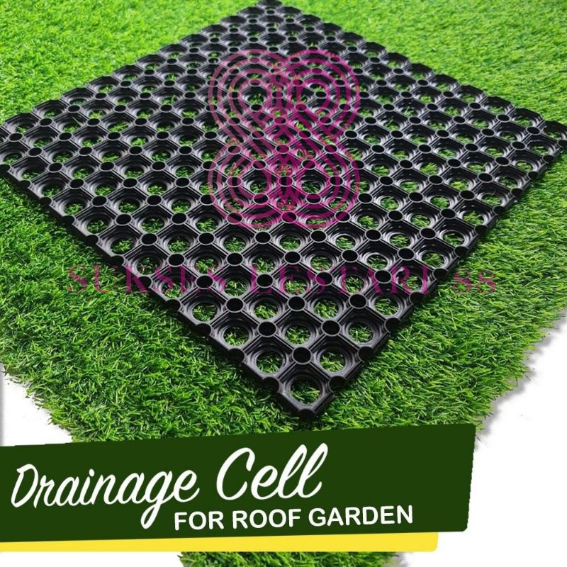 DRAINASE SEL DRAINAGE CELL RUMPUT SINTETIS 50 x 50 RING MAT