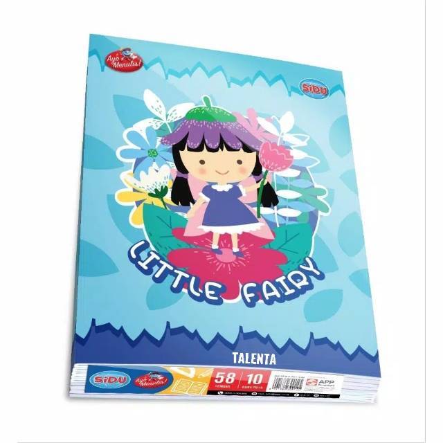 Buku Tulis SIDU 58 Lembar Perpak Shopee Indonesia
