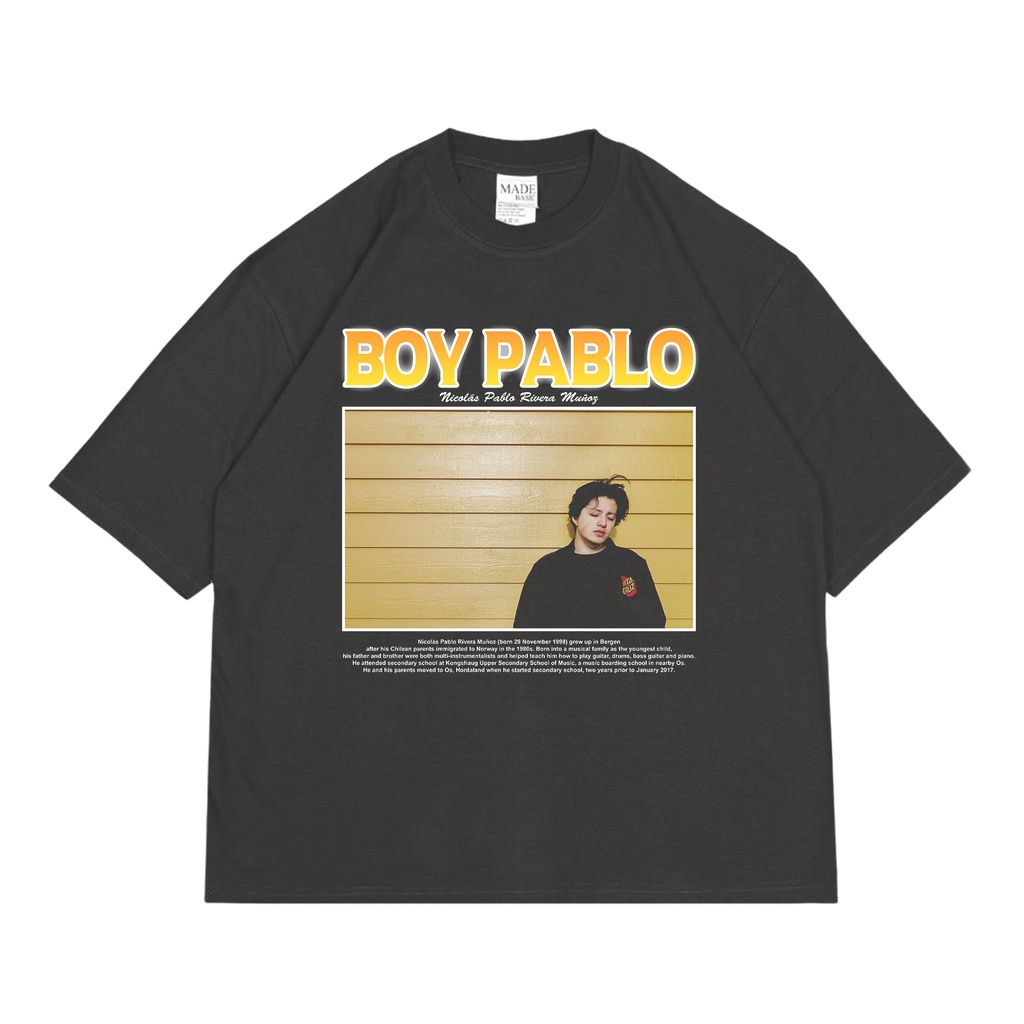 KAOS VINTAGE OVERSIZE BOY PABLO | UNISEX | KAOS OVERSIZE BOY PABLO | BOY PABLO TEES