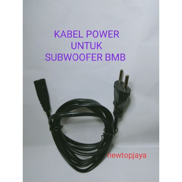 KABEL POWER UNTUK SUBWOOFER BMB