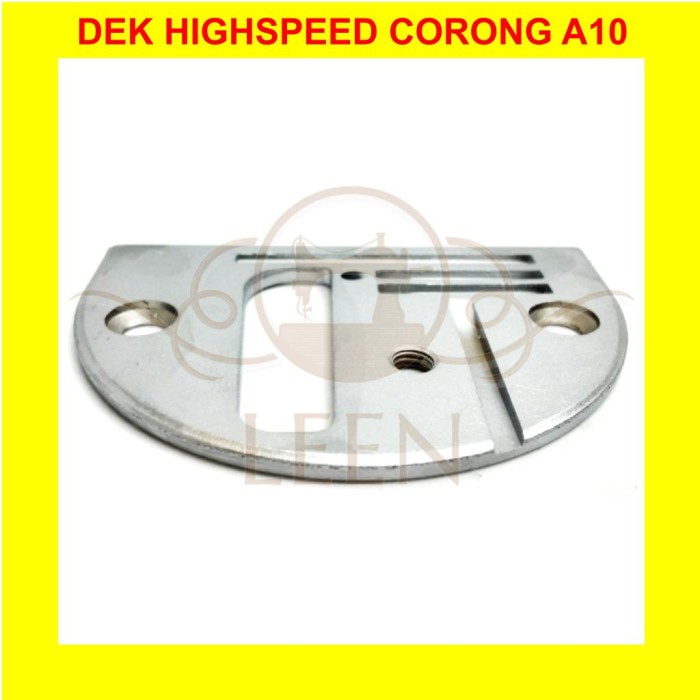 Dek Corong A10 Plat Needle Plate Folder Piringan Mesin Jahit LEEN