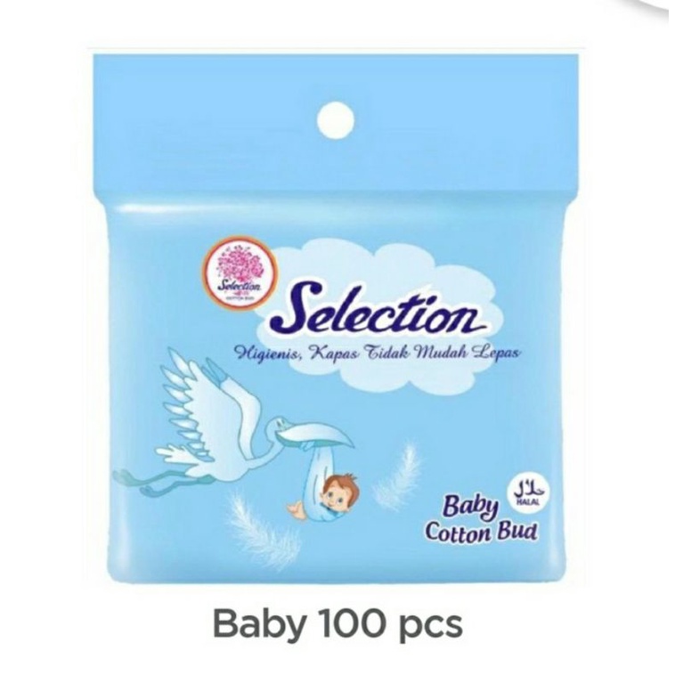 Selection Cotton Bud Bayi Non Mercury | Korek Kuping Dewasa | Baby Newborn Cotton Bud Kapas isi 100 pcs