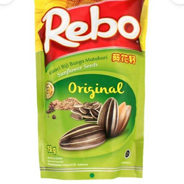 

Rebo kuaci biji bunga matahari original 150g